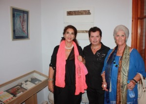 Αγγελική Ανανιάδη-Μπασιά. Κώστας Ευαγγελάτος, κα Ειρήνη Μαρκαντωνάτου.