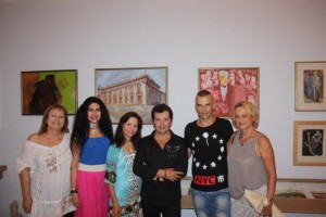 Φιλότεχνοι στη Villa Ροδόπη.