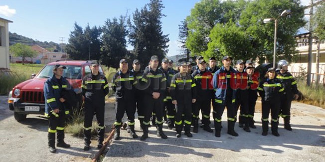 Άσκηση της πυροσβεστικής σήμερα στις  εγκαταστάσεις της παλιάς ΔΕΗ.