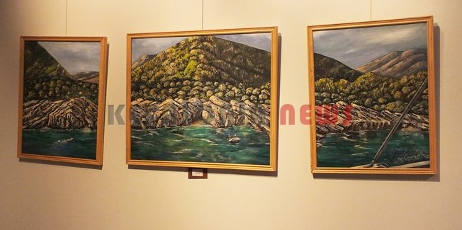 Μαρία Ραντουλέσκου “ΙΟΝΙΟ ΠΕΡΠΑΤΗΜΑΤΑ” στο Ιόνιο Κέντρο Τεχνών και Πολιτισμού.