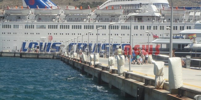 Δυο Κρουαζιερόπλοια τη βδομάδα αυτή.