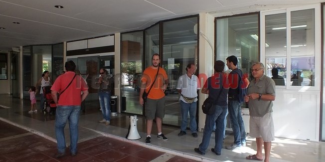 Παρέμβαση του ΕΚΚΙ  στο Νοσοκομείο.