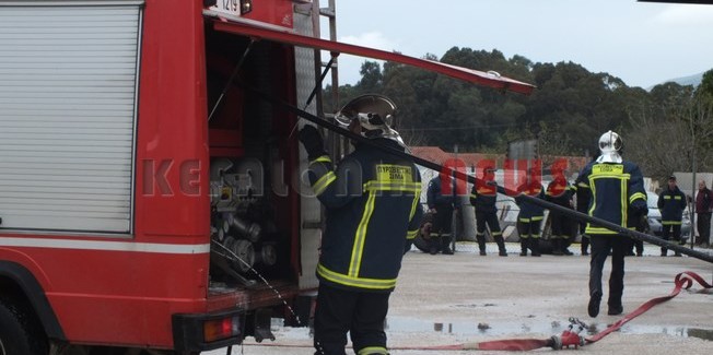 Άσκηση της Πυροσβεστικής στην Κρανιά.