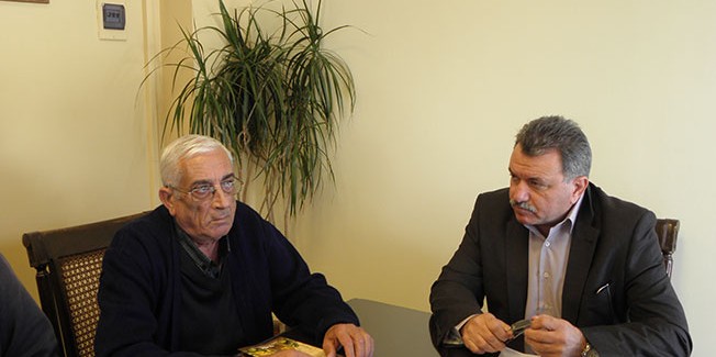 Συνάντηση με το προεδρείο των ελαιοτριβείων Κέρκυρας.