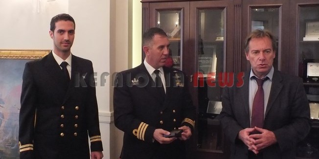 Το Κανονιοφόρο “Κάσος”  επισκέφθηκε το Αργοστόλι.