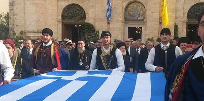 Ο   Πρόεδρος της Βουλής των Ελλήνων στις εκδηλώσεις για τον εορτασμό της 101ης επετείου από την  Ένωση της Κρήτης με την Ελλάδα