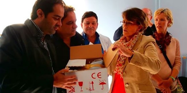 Δωρεά ενός μηχανήματος Holter στο Νοσοκομείο.