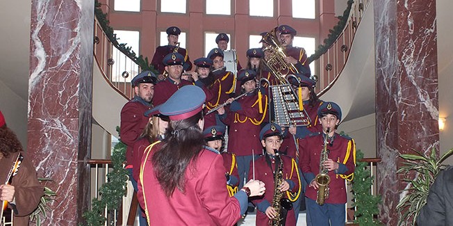 ΣΤΗΝ ΑΙΘΟΥΣΑ ΤΗΣ ΑΝΤΙΠΕΡΙΦΕΡΕΙΑΣ ΕΟΡΤΑΣΤΙΚΗ ΕΚΔΗΛΩΣΗ ΤΗΣ ΠΡΩΤΟΧΡΟΝΙΑΣ