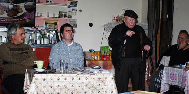 Στα Βιλατώρια μίλησε ο Βουλευτής του ΚΚΕ Β. Βαλλιάνος.