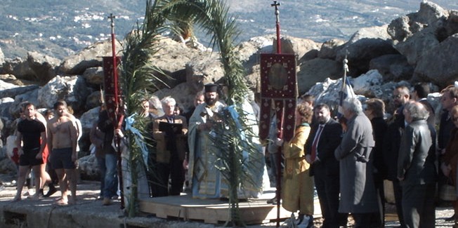 Θεοφάνεια στην Πεσσάδα.