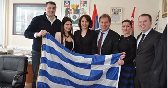 Προβολή της Κεφαλονιάς στη Σερβία.