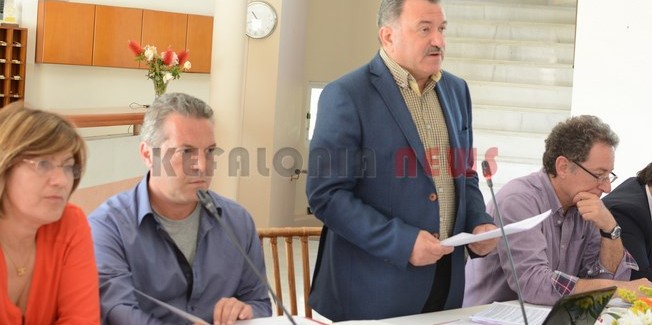 Σε ήρεμο κλίμα η συνεδρίαση του Π.Σ.  στο Ληξούρι. (VIDEO)