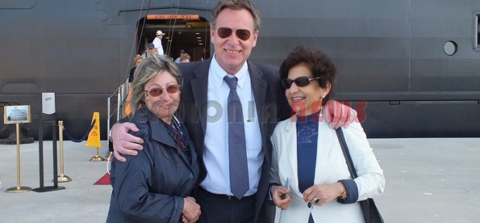 Η Δημοτική Αρχή καλωσορίζει το πρώτο Κρουαζιερόπλοιο  της τουριστικής περιόδου στην Κεφαλονιά.