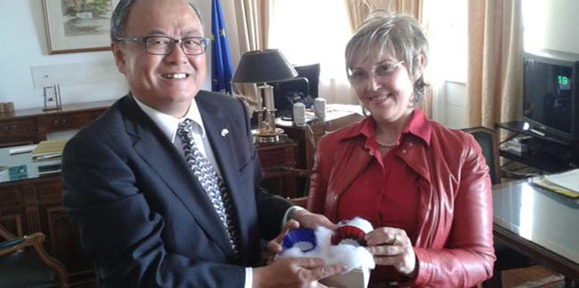 Το Ιόνιο Πανεπιστήμιο επισκέφθηκε ο  Πρέσβης της Ιαπωνίας στην Ελλάδα,