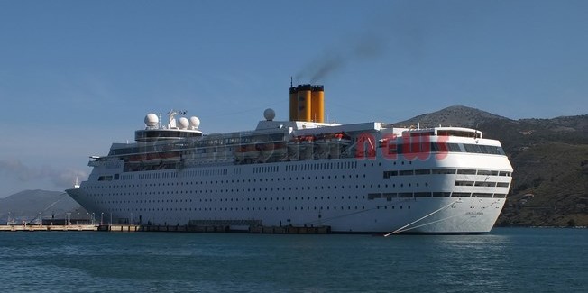 Το Costa Classica επισκέφθηκε το Αργοστόλι.