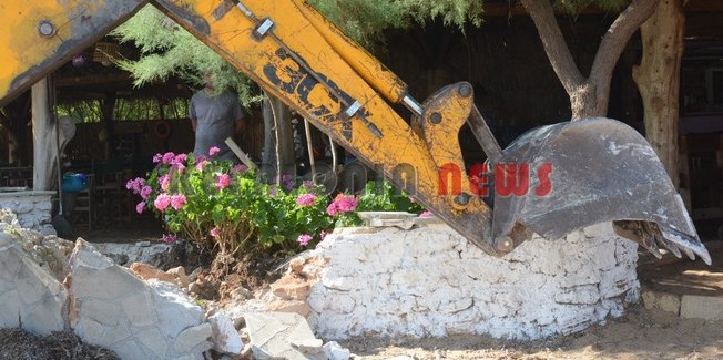 Γκρεμίστηκε και το τελευταίο αυθαίρετο της Κεφαλονιάς.