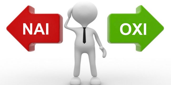 ΝΑΙ  ή  ΟΧΙ ;