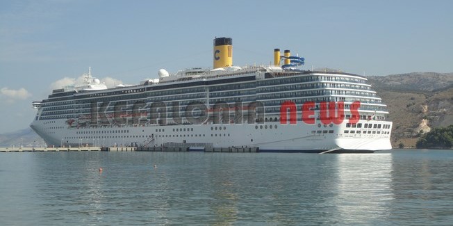 Το COSTA MEDITERRANEA στα νερά μας.