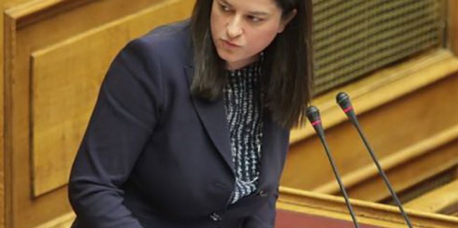 Συνέντευξη τύπου της κ. Νίκης Κεραμέως.