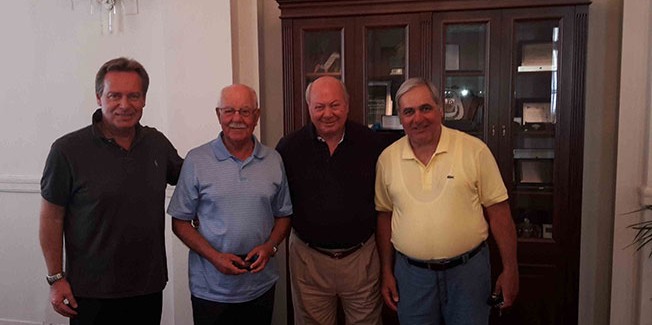 Προσωπικότητες στο Δημαρχιακό Μέγαρο.