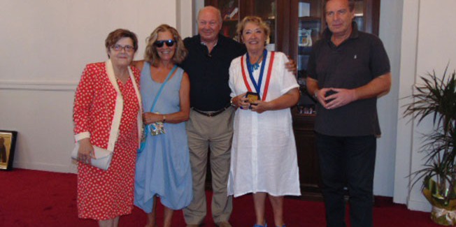 Η Α/Δήμαρχος κ.Anne Menou Castera στην Κεφαλονιά