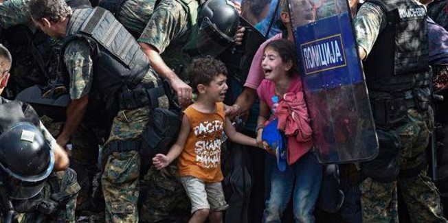 Συλλογή βοήθειας για τους πρόσφυγες