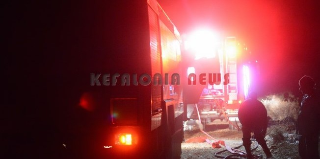 Πυρκαγια στο Μεγιαβουνο Αγιας Ευφημια.