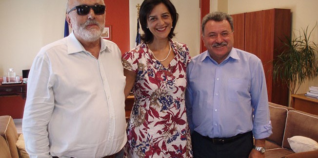 Επίσκεψη πρ. Υπ. Παν. Κουρουμπλή  στον Περιφερειάρχη Ι.Ν. Θόδωρο Γαλιατσάτο