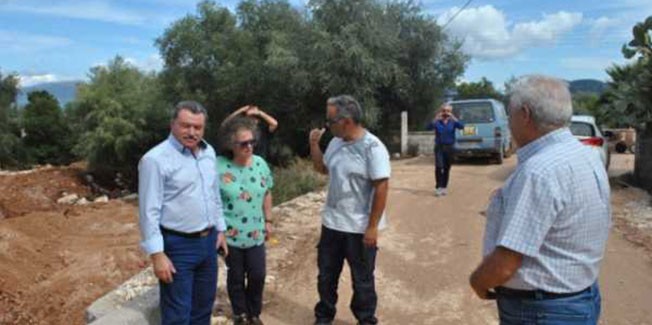 Στον Καραβόμυλο Θεοπεφτάτου και Γαλιατσάτος.