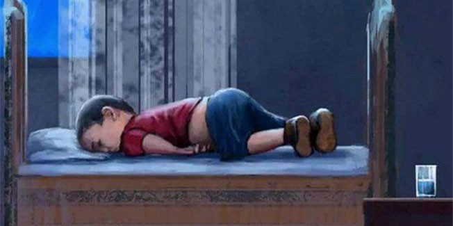 Κραυγή καλλιτεχνών για το αγόρι του Αιγαίου