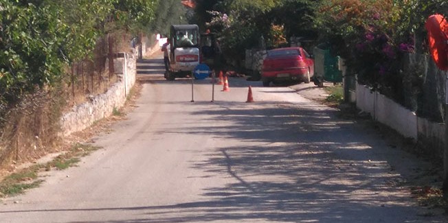 Εργασίες στο δίκτυο ύδρευσης των Πουλάτων…