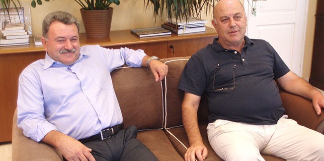 Επίσκεψη υπ. β. ΛΑΕ Στέφ. Σαμοΐλη  στον Περιφερειάρχη Ι.Ν. Θόδωρο Γαλιατσάτο