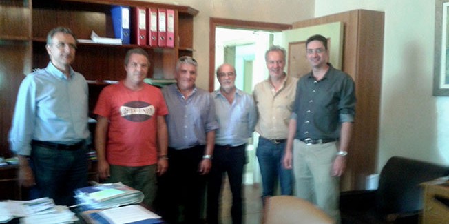 Το Γεωτεχνικό Επιμελητήριο  συναντήθηκε με τον Αντιπεριφερειάρχη.