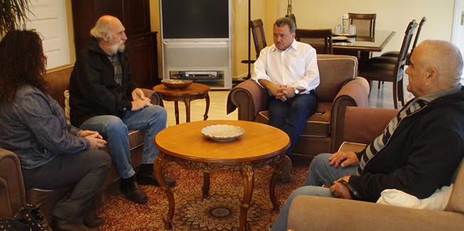 Συνεργασία Περιφερειάρχη Ιονίων Νήσων και δικαιούχων Εργατικών Κατοικιών Αγ. Ιωάννη Κέρκυρας για την αποπεράτωση του οικισμού