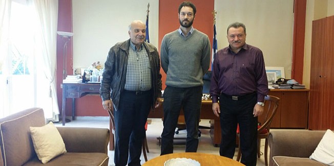 Συνάντηση του Περιφερειάρχη  με τον Αναλυτή Αγοράς της Ισπανικής Πρεσβείας