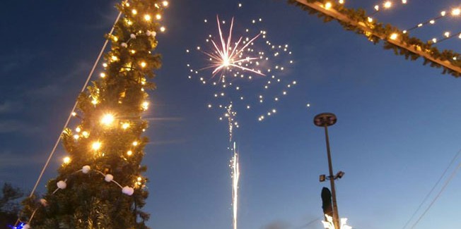 ΤΗΝ ΔΕΥΤΕΡΑ  ΣΤΙΣ 7.00 Μ.Μ.  ΑΝΑΒΟΥΜΕ ΤΟ  ΧΡΙΣΤΟΥΓΕΝΝΙΑΤΙΚΟ ΔΕΝΔΡΟ