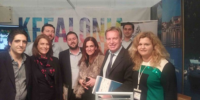 Μεγάλη επισκεψιμότητα παρουσιάζει το Περίπτερο του Δήμου Κεφαλονιάς