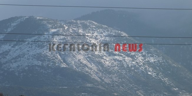 Χιόνια στον Αίνο.