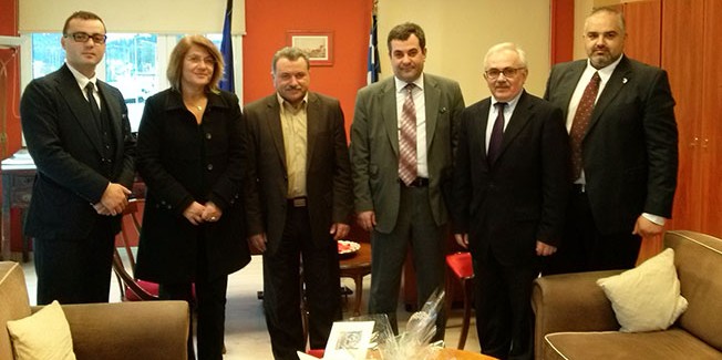 Συνάντηση του Περιφερειάρχη με τον Πρέσβη της Γεωργίας