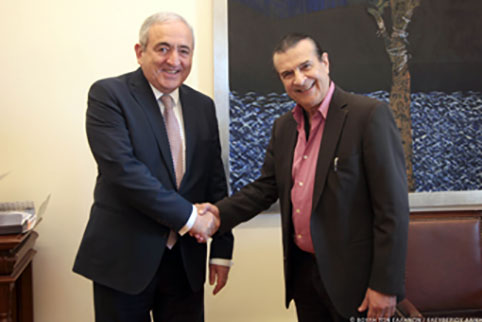 Συνάντηση του Α’ Αντιπροέδρου της Βουλής με τον Γενικό Γραμματέα της Κοινοβουλευτικής Συνέλευσης του ΟΣΕΠ