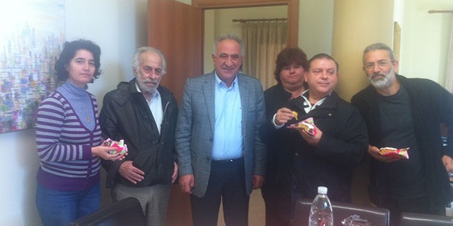 Κόψιμο της πίτας του Λιμενικού  Ταμείου.