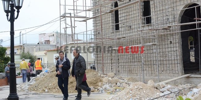 Προχωρά η επισκευή του Ναού της Παναγίας Περλιγκού στο Ληξούρι