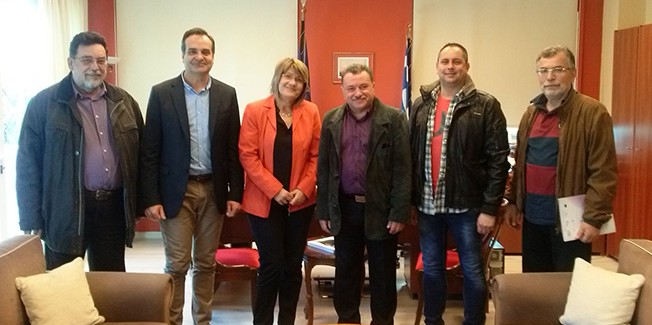 Καινοτόμες ιδέες για την ενίσχυση του επιχειρείν στο επίκεντρο της συνάντησης Περιφερειάρχη και Ιονίου Ομοσπονδίας Εμπορίου