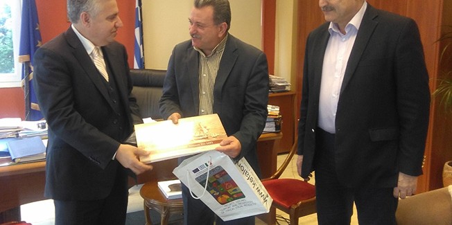 Με τον Πρόεδρο της Ιονίου  Πολιτιστικής Ομοσπονδίας Αμερικής συναντήθηκε ο Περιφερειάρχης Ιονίων Νήσων