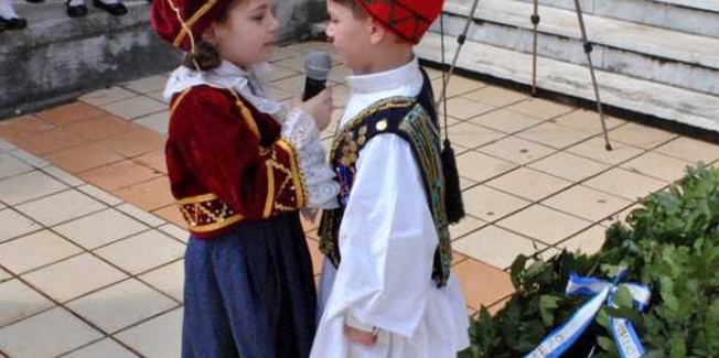 Ο εορτασμός της 25ης Μαρτίου στη Σάμη