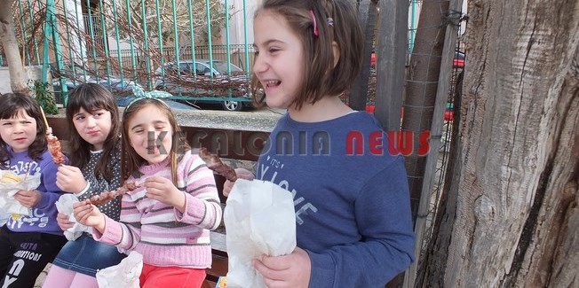 Τρικούβερτο γλέντι από τα παιδιά στο  1ο Δημοτικό Αργοστολίου