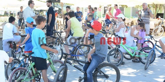 Ποδηλατοβόλτα και φύτευση λουλουδιών στο Ληξούρι