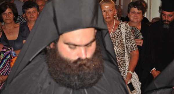 Η κουρά του μοναχού Γεράσιμου (  Απόστολου Χαραλαμπάτου ).