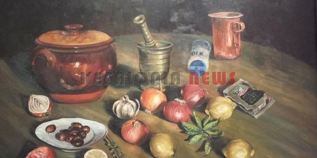 Η ζωγραφική του Δημοσθένη Μαρούδα στο Θέατρο