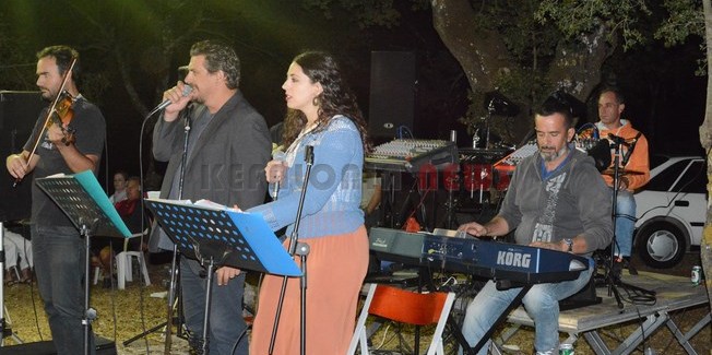 Πανηγύρι στα Θέματα οργανωμένο από “κετερινγκ”.